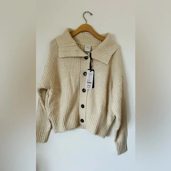 Varley  Roscoe Knit Sweater Jacket Size S - Picture 7 of 7